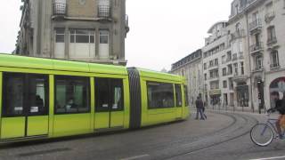 Trams in Reims France [upl. by Eilram]