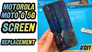 Motorola Moto G 5G XT2313 2023  Full Display DIY [upl. by Nebeur]