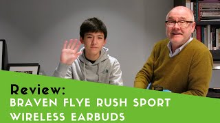 Review Braven Flye Sport Rush wireless earbuds [upl. by Sunshine]