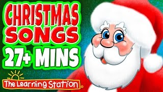 Christmas Songs for Kids 🎅 Christmas Songs Playlist for Kids 🎅 Kids Songs by The Learning Station [upl. by Carrew838]