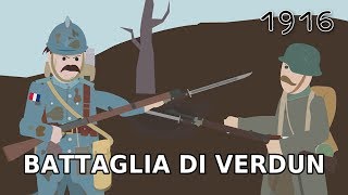 La BATTAGLIA di VERDUN del 1916 la PIU LUNGA della STORIA [upl. by Nacul]