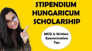 Stipendium Hungaricum Scholarship MCQ amp Written Exam I Tips Tricks amp Details [upl. by Tolmann]