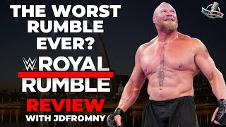 WWE Royal Rumble 2022 Review wJDfromNY  TWO OF THE WORST ROYAL RUMBLE MATCHES IN WWE HISTORY [upl. by Wylen]