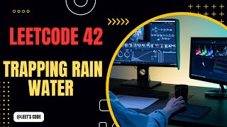 42 Trapping Rain Water  LeetCode  Brute  Optimal  Hindi [upl. by Arutek]