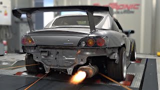 Centrifugal Supercharged Honda S2000 doing some DYNO PULLS  F20C VTEC Engine Sounds [upl. by Astred]