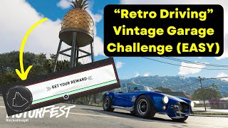 The Crew Motorfest quotRetro Drivingquot Vintage Garage Playlist Challenge Guide EASY [upl. by Malkah]