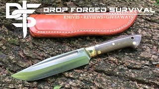 Bark River Knives Vidarr  A2 Steel  Dan Tope Hard Use Testing [upl. by Arissa]