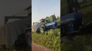 Tractor lover trending nweholland3630tractor farming [upl. by Aicnarf]