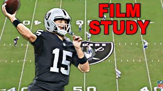 Analyzing Raiders QB Gardner Minshews Tape vs Cowboys [upl. by Goth]