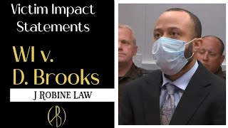 Darrell Brooks Sentencing and Victim Impact Statements Contd [upl. by Aerdua]