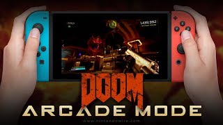 Doom Nintendo Switch  Arcade Mode Gameplay [upl. by Shiller448]