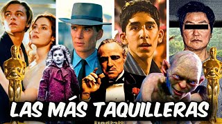 LAS 20 GANADORAS DEL OSCAR DE MEJOR PELÍCULA MAS TAQUILLERAS DE LA HISTORIA Oppenheimer Titanic [upl. by Anoi]