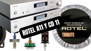 ROTEL A11 y CD11 Tribute [upl. by Ardnuassak]