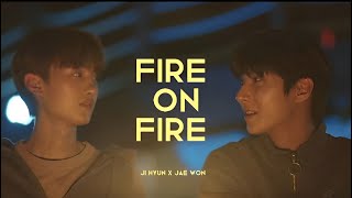 JAE WON ✘ JI HYUN ➥ FIRE ON FIRE  THE EIGHTH SENSE FMV BL [upl. by Hahsia]