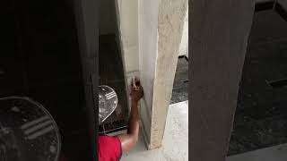 Skimcoat wall finish for workers skills amazing wall skills building work shorts [upl. by Drugi]