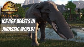 Platybelodon New Species  Mod Showcase  Jurassic World Evolution 2 [upl. by Aydiv]