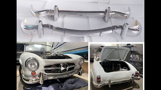 Mercedes 190SL Roadster bumpers new [upl. by Calvina]