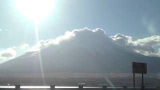 Mount Fuji  From Lake Yamanakako  Time Lapse Movie [upl. by Philcox]