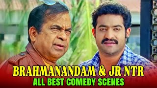 Brahmanandam All Best Comedy Scenes With Jr Ntr l ब्रह्मानंदम और प्रभास का मजेदार कॉमेडी सीन [upl. by Elamaj]