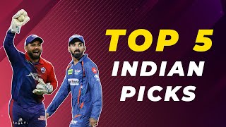 IPL 2025 Who can be the Top 5 Indian Picks [upl. by Retsub]