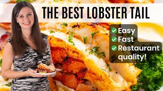 How To Cook LOBSTER TAIL Perfectly Restaurant Quality In 20 Minutes [upl. by Ecirtael779]