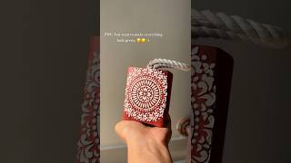 DIY Door stopper 🫶🏻✨ Easy Cement DIY ideas 💡 doorstopper cementcrafts mandala [upl. by Erdeid]