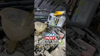 Toyota Corolla Hybrid yağ bakımı toyota corollahybrid liquimoly mannfilter oilchange shorts [upl. by Kaja]