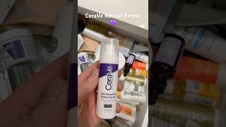 CeraVe empty  Skin Renewing Retinol Serum 💜 [upl. by Graves]