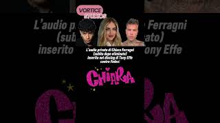 Tony Effe  Chiara l’audio originale nel dissing contro Fedez subito dopo eliminato [upl. by Bellanca]