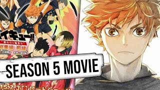 Tanggal Rilis Haikyuu Season 5 Movie Diumumkan [upl. by Enidanreb]