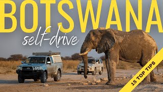 15 TOP TIPS for selfdriving in Botswana [upl. by Oicnerual]