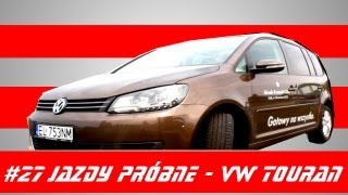 27 Jazdy próbne  Test Volkswagen Touran 14 TSI 140 KM [upl. by Sucram]