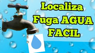 Cómo Localizar una FUGA de AGUA SILENCIOSA EdgarElectricoPlomero EscuelaFerretera 1TMaMas [upl. by Aniaj967]