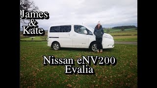 Nissan 40kWh eNV200 Evalia Review [upl. by Elaina933]