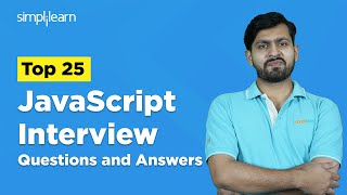 JavaScript Interview Questions And Answers  JavaScript Interview Preparation  Simplilearn [upl. by Pontone]