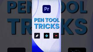 Pen tool tricks  premiere pro tutorial  tutorial premierepro [upl. by Esmerolda]