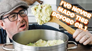 Professional Chef Makes COLCANNON for the First Time [upl. by Nosyk]