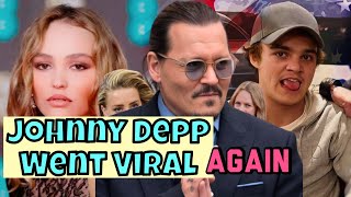 You Wont Believe Why Johnny Depp Went Viral Again [upl. by Lemay]