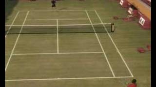 Top Spin 3  RODDICK vs FEDERER [upl. by Jarlathus441]