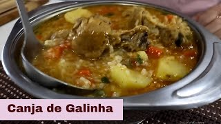 CANJA DE GALINHA ESPECIAL PARA ESQUENTAR FÁCIL DE FAZER RÁPIDA E DELICIOSA [upl. by Llenrod]