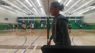 Ponoka Broncs vs Lacombe Rams JV boys volleyball 1st set [upl. by Danell]