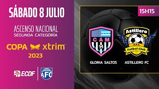 GLORIA SALTOS VS ASTILLERO FC  PRIMERA ETAPA  FECHA 7 SEGUNDA CATEGORÍA GUAYAS [upl. by Staw]