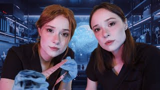 ASMR Twin Examination of You ExtraDimensional Being  Binaural [upl. by Hartmunn]