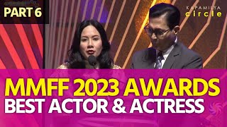 MMFF 2023 Awards Night  Best Actor and Best Actress winner [upl. by Alahs]