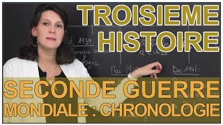 La Seconde Guerre mondiale  Chronologie  Histoire  3e  Les Bons Profs [upl. by Pravit]