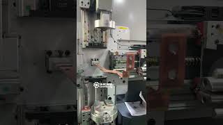 Busbar processing machineelectric panel copper busbar benderbusbar bending and punching machine [upl. by Kciredor]