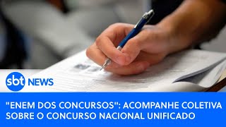 🔴quotEnem dos concursosquot acompanhe coletiva da ministra Esther Dweck sobre Concurso Nacional Unificado [upl. by Ominorej]