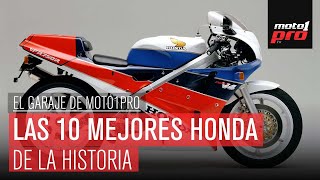 Las 10 MEJORES motos HONDA de la historia Míticas [upl. by Libnah415]