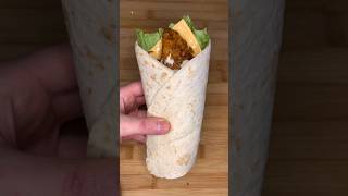 👩🏼‍🍳Recette🧀Wrap poulet cheedar🐔asmr food recipe satisfying cheese wrap chicken eat french [upl. by Kristine]