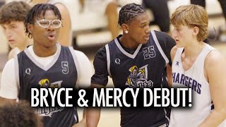 Bryce James amp Mercy Miller Notre Dame Debut in Las Vegas Highlights [upl. by Rogerson]